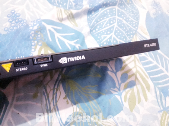 Nvidia Quadro RTX4000 8GB DDR6 Graphics Card